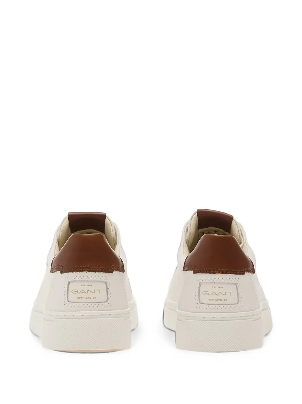 Gant contrast-heel sneakers Beige