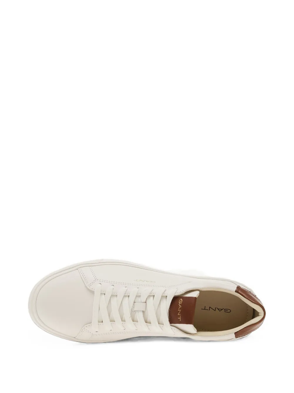 Gant contrast-heel sneakers Beige