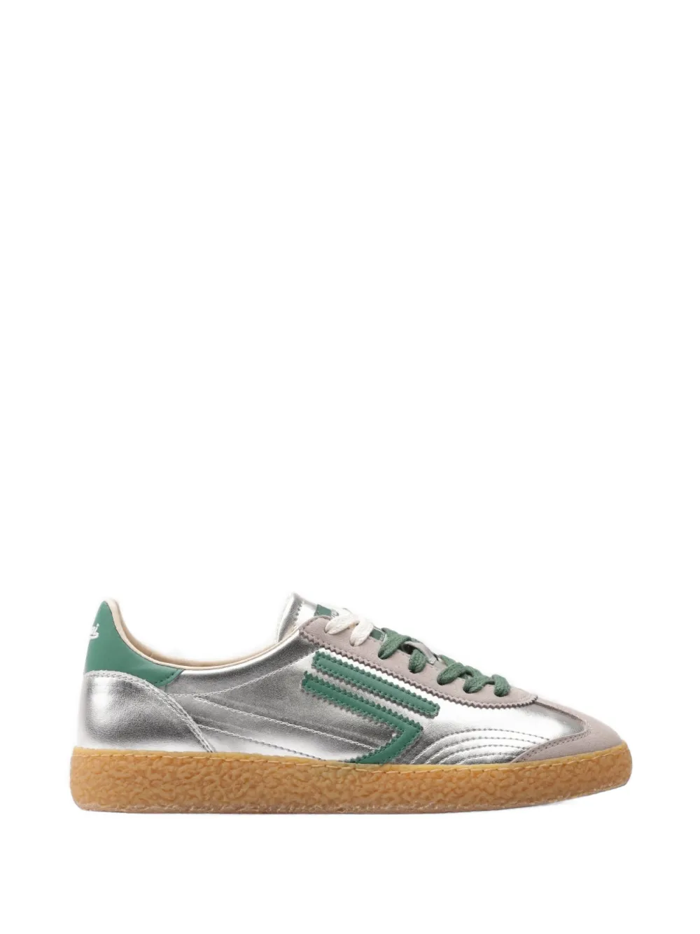 Puraai XS metallic-effect sneakers - Silber