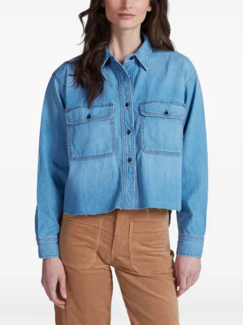 ASKK NY Crosby raw-hem denim shirt