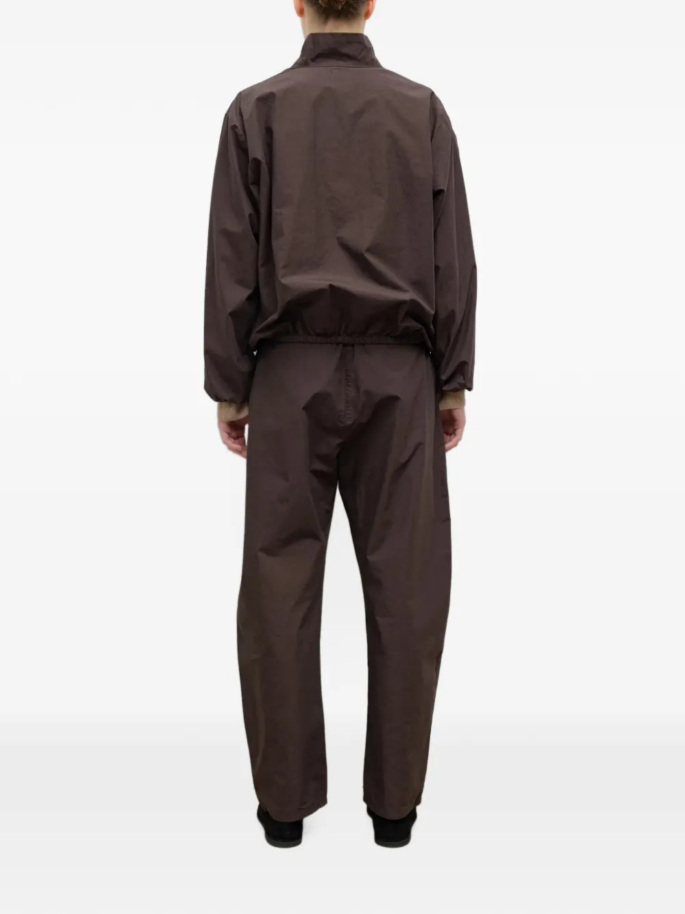 LESET Kyoto jack met rits Bruin