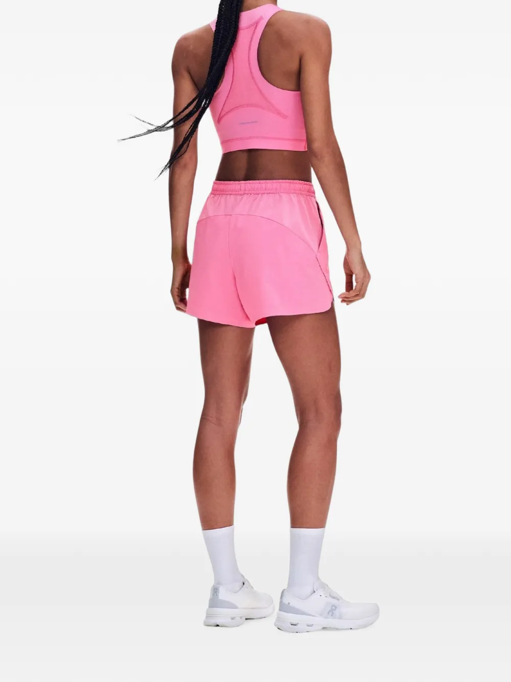 On Train 3" shorts Roze