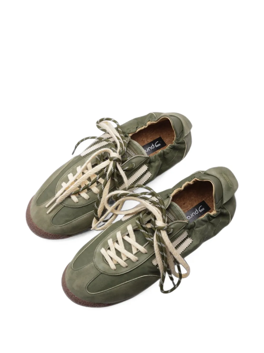 Puraai Panther sneakers Groen