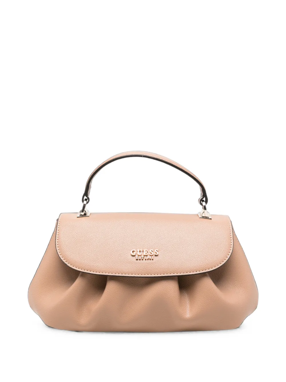 GUESS USA ruched tote bag - Nude