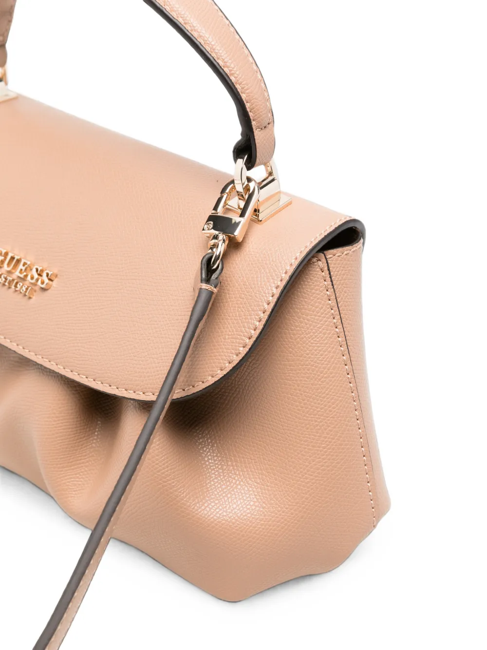 GUESS USA Shopper met ruches Beige