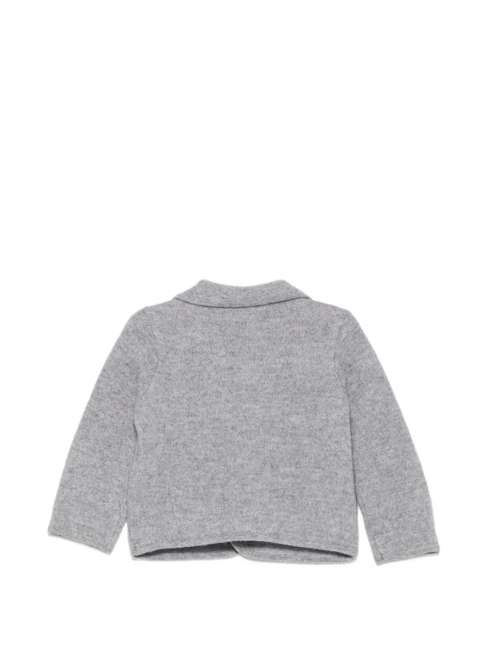 Emporio Armani Kids Vest met geborduurd logo Grijs