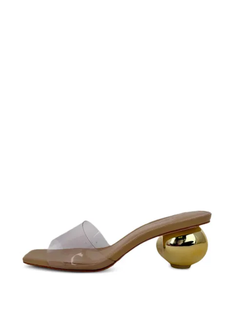 Cult Gaia Jila transparent strap sandals