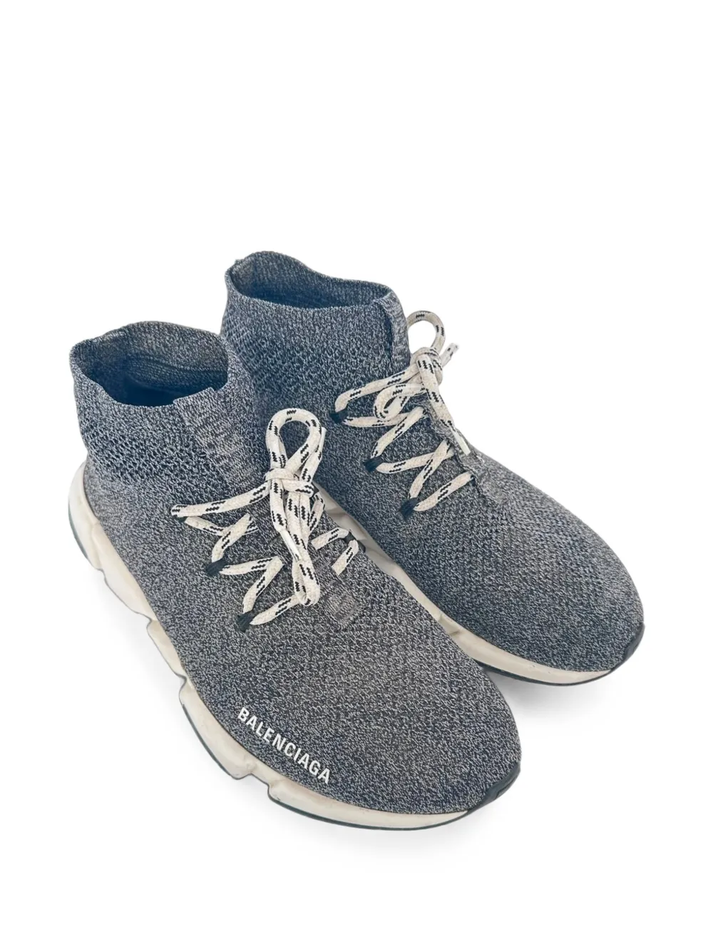 Balenciaga Pre-Owned Speed lace-up sneakers - Grau