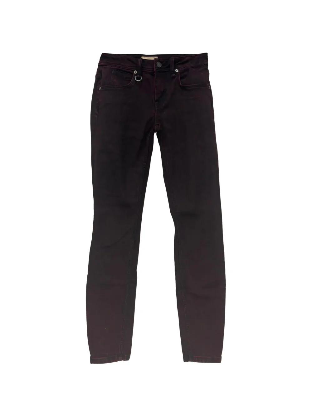 Burberry Pre-Owned Two-Toned straight-leg jeans - Violett