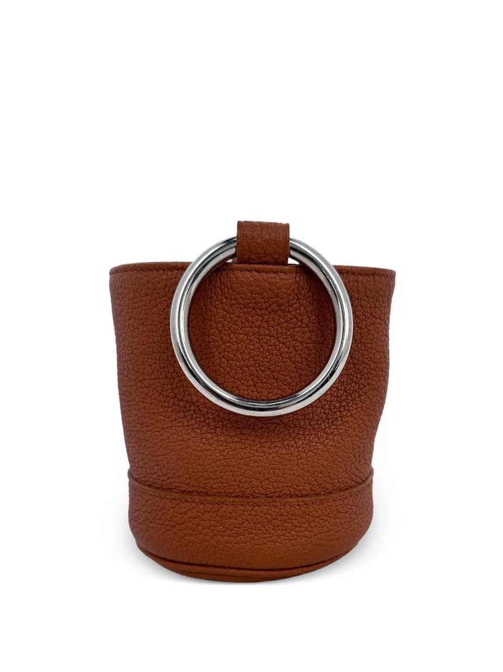 Simon Miller Bonsai ring-handle bucket bag - Marrone