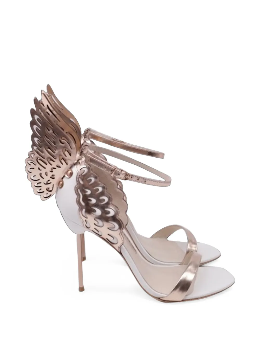 Sophia Webster Evangeline wing-detailed sandals - Weiß