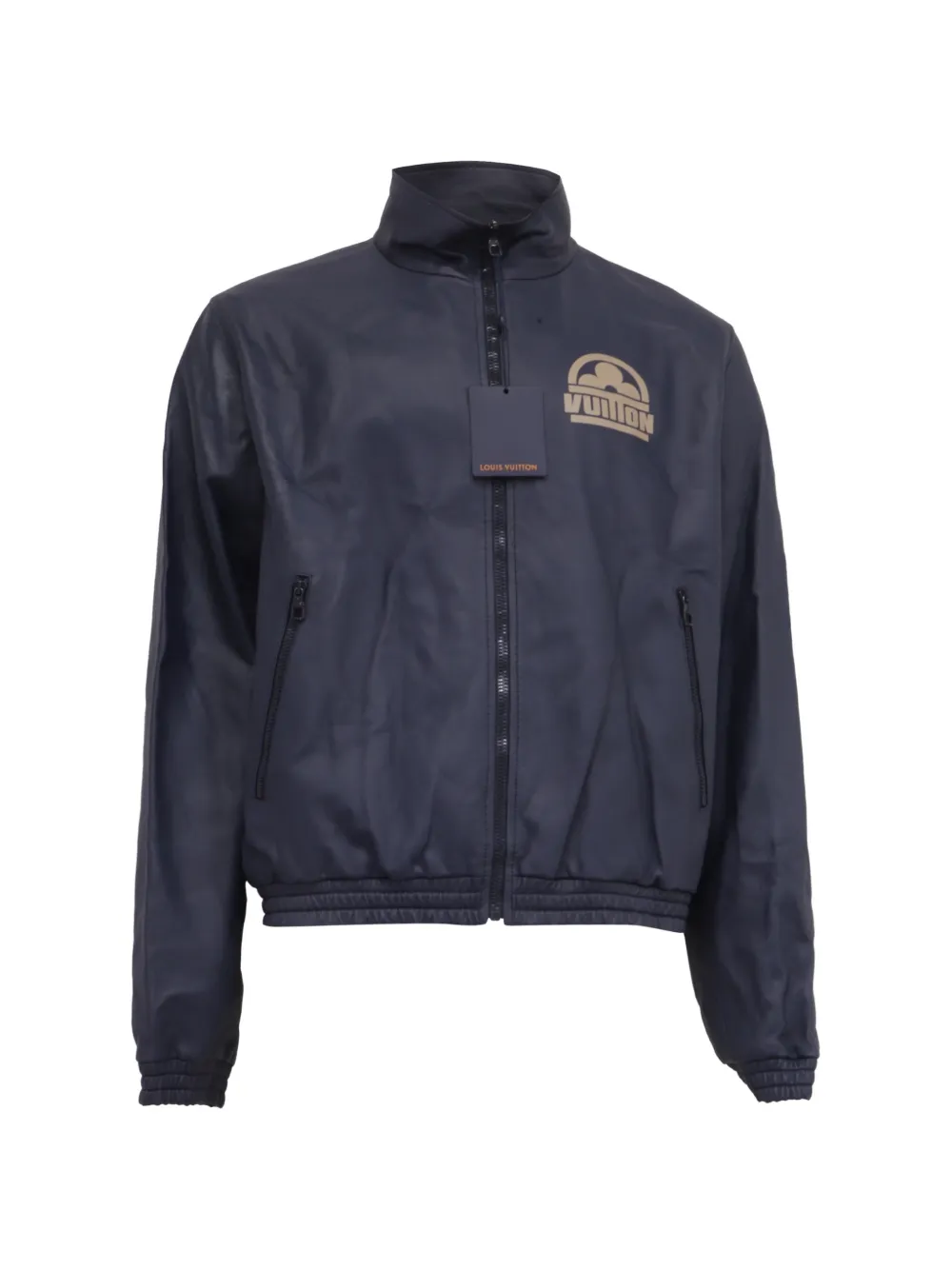 Louis Vuitton Pre-Owned Monogram reversible bomber jacket - Blau