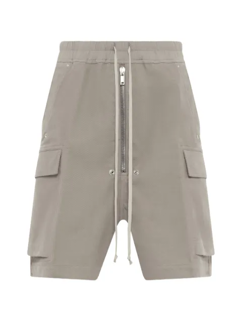 Rick Owens Cargobela brushed-twill shorts