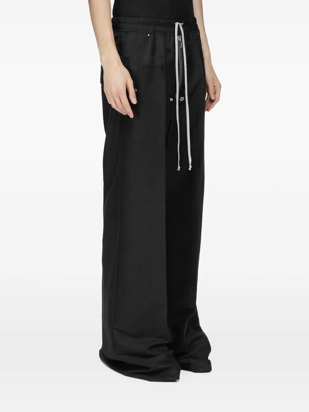 Rick Owens Bela broek met vlakken Zwart