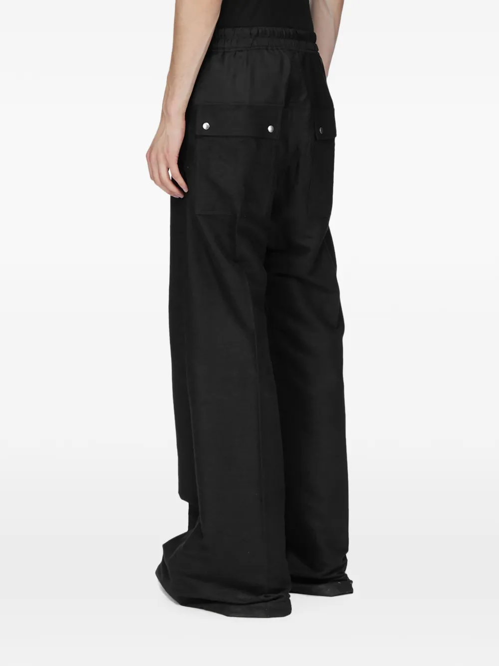 Rick Owens Bela broek met vlakken Zwart