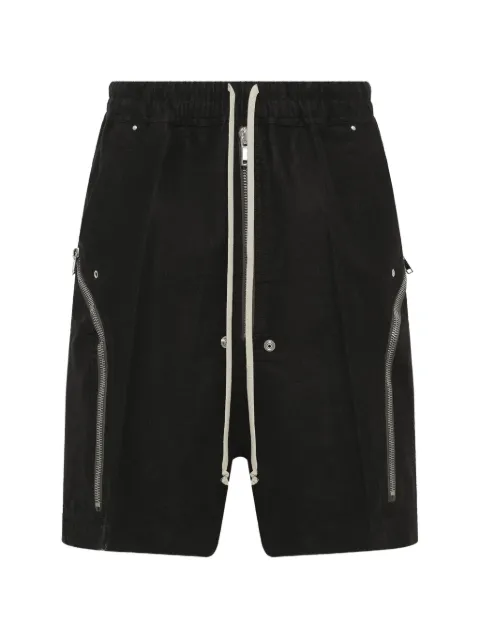 Rick Owens Moleskin Heizer shorts