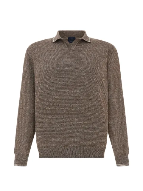 Paul & Shark open-collar polo shirt