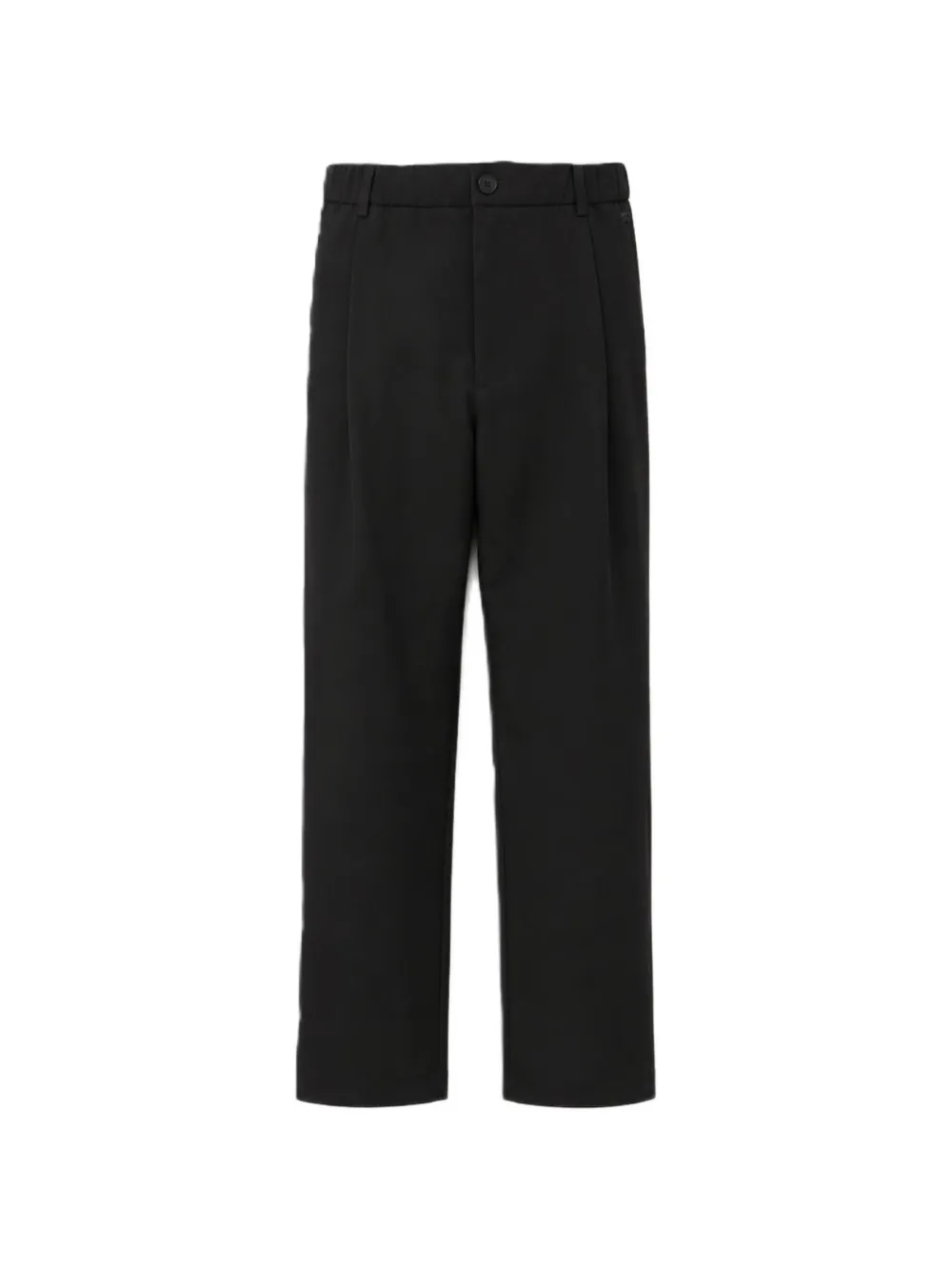 Massimo Osti Studio Pleated Elasticated-waist Trousers In Black