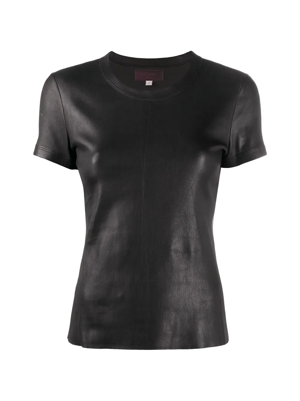 Stouls leather T-shirt
