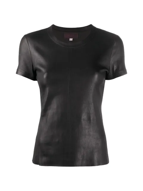 Stouls leather T-shirt