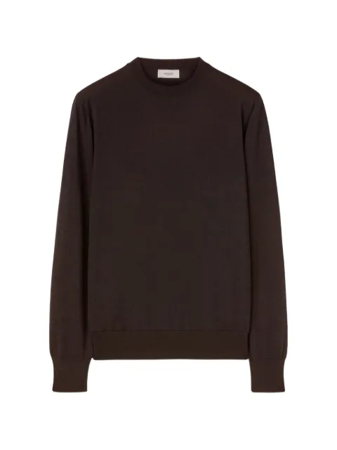 Agnona ribbed-trim crew-neck sweater