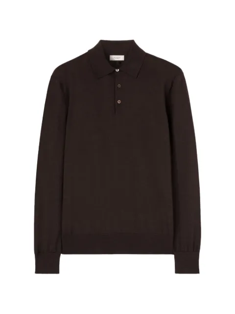 Agnona long-sleeve polo shirt