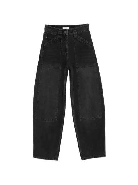 Co panelled high-waisted jeans