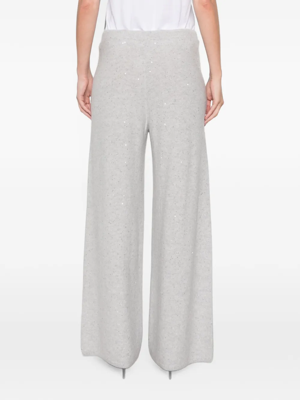 Antonelli Broek met pailletten Grijs
