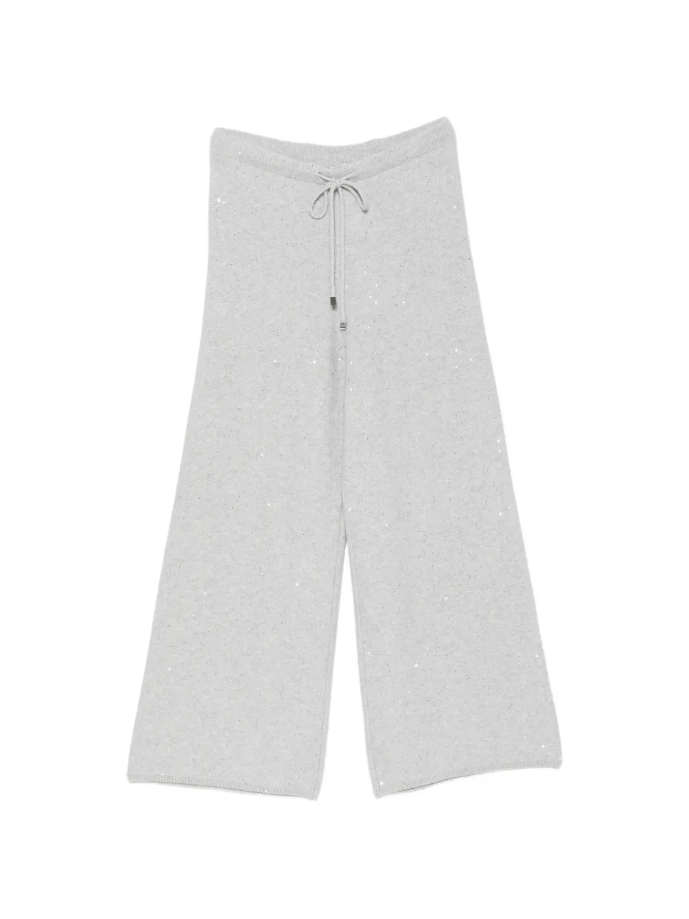 Antonelli sequin-embellished drawstring trousers - Grigio