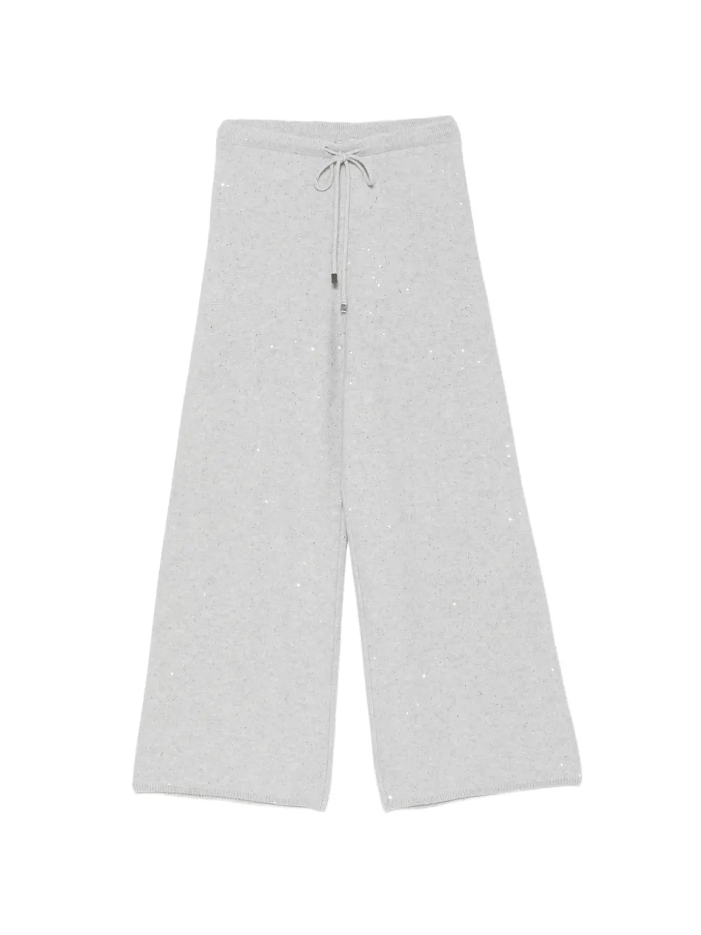 Antonelli sequin-embellished drawstring trousers - Grigio
