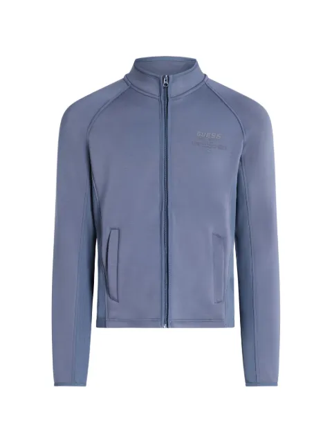 GUESS USA Ryota logo-print zip-up sweatshirt