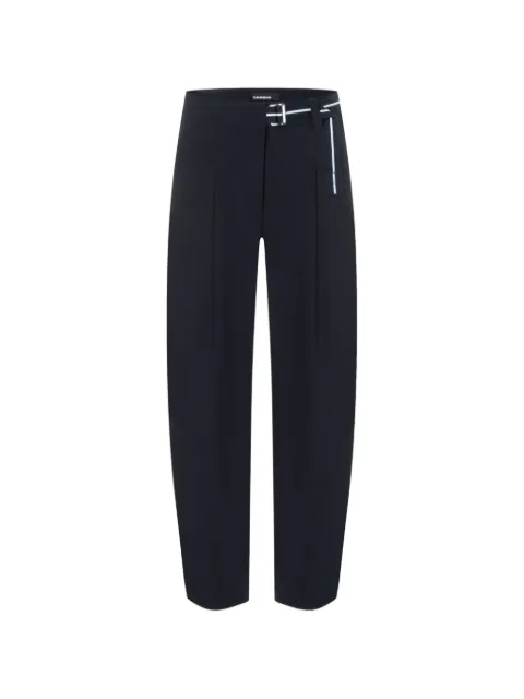 Cambio Elaine belted pleated trousers