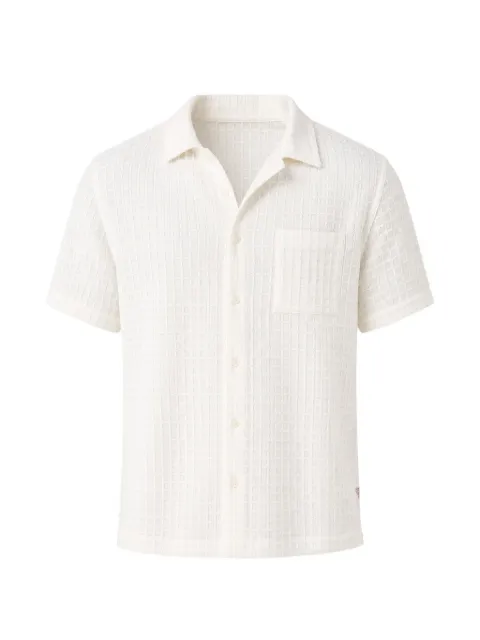 GUESS USA textured short-sleeve shirt