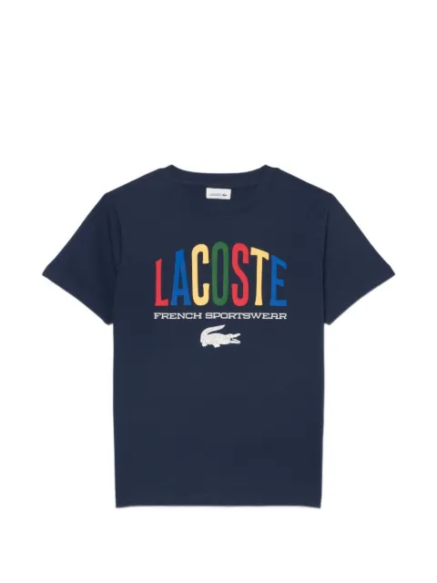 Lacoste logo-print cotton T-shirt