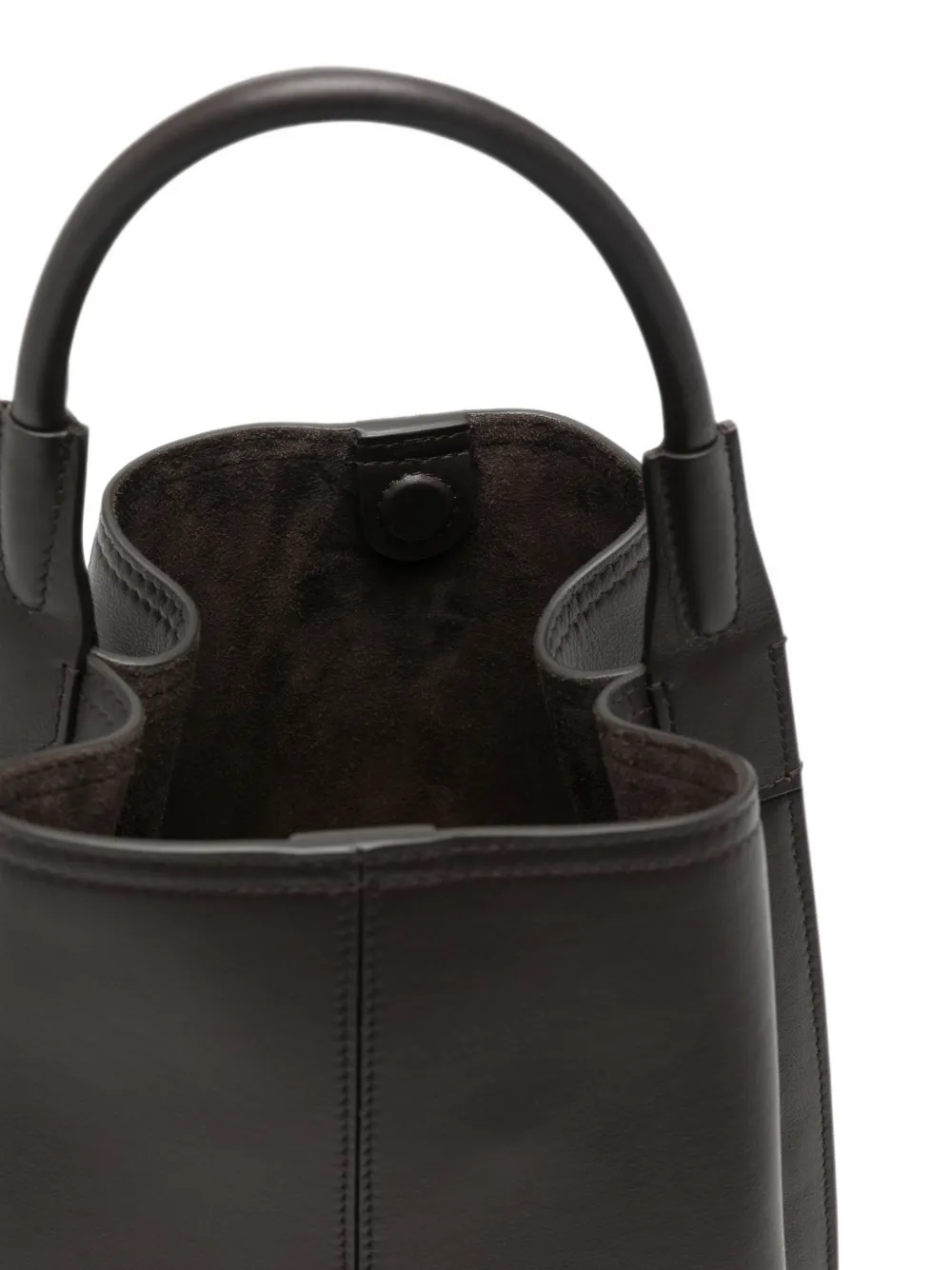 Victoria Beckham Victoria bucket-tas Bruin