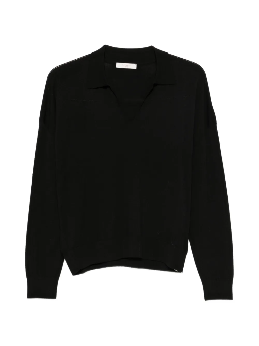 Zanone V-neck spread-collar sweater