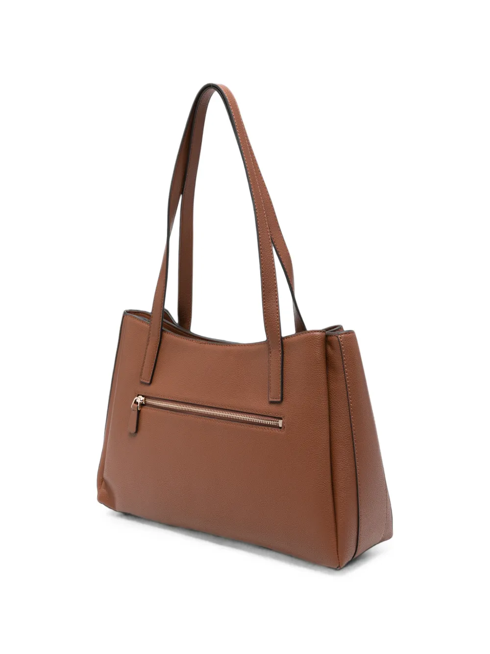 GUESS USA Shopper met geknoopt detail en logoplakkaat Bruin