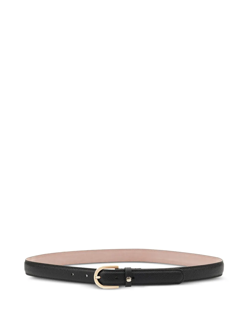 Lottusse Gante buckled leather belt - Nero