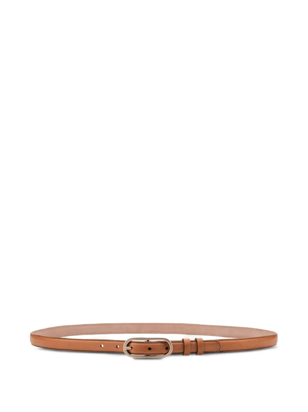 Lottusse Gante oval-buckle leather belt - Marrone