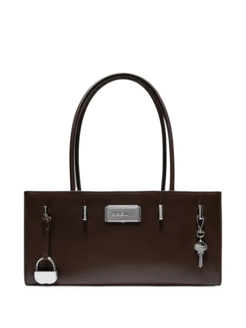 Seen Users Aura leather shoulder bag