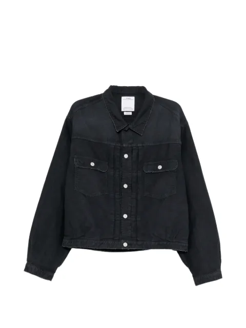 visvim panelled denim jacket