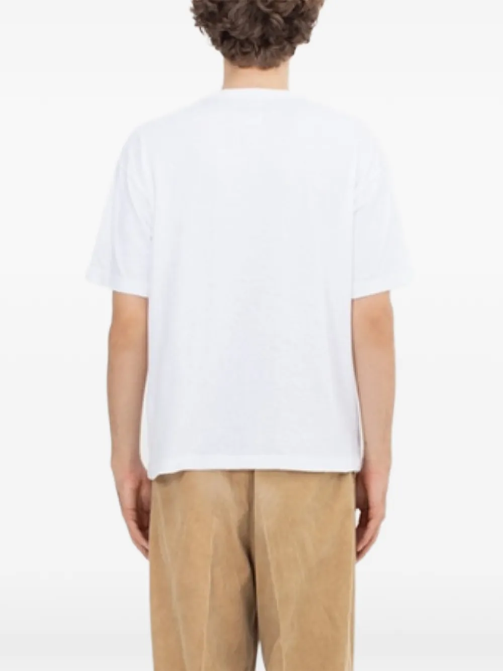 visvim Tiger Man T-shirt Wit