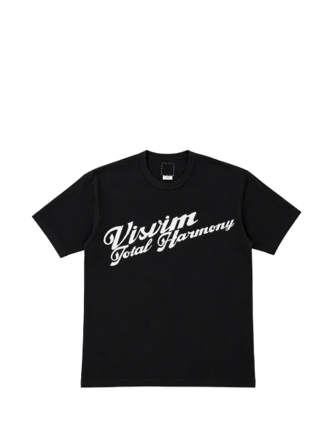 visvim logo-print cotton t-shirt