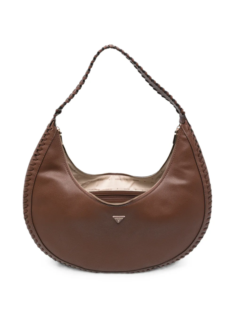 GUESS USA Schoudertas met afwerking Bruin