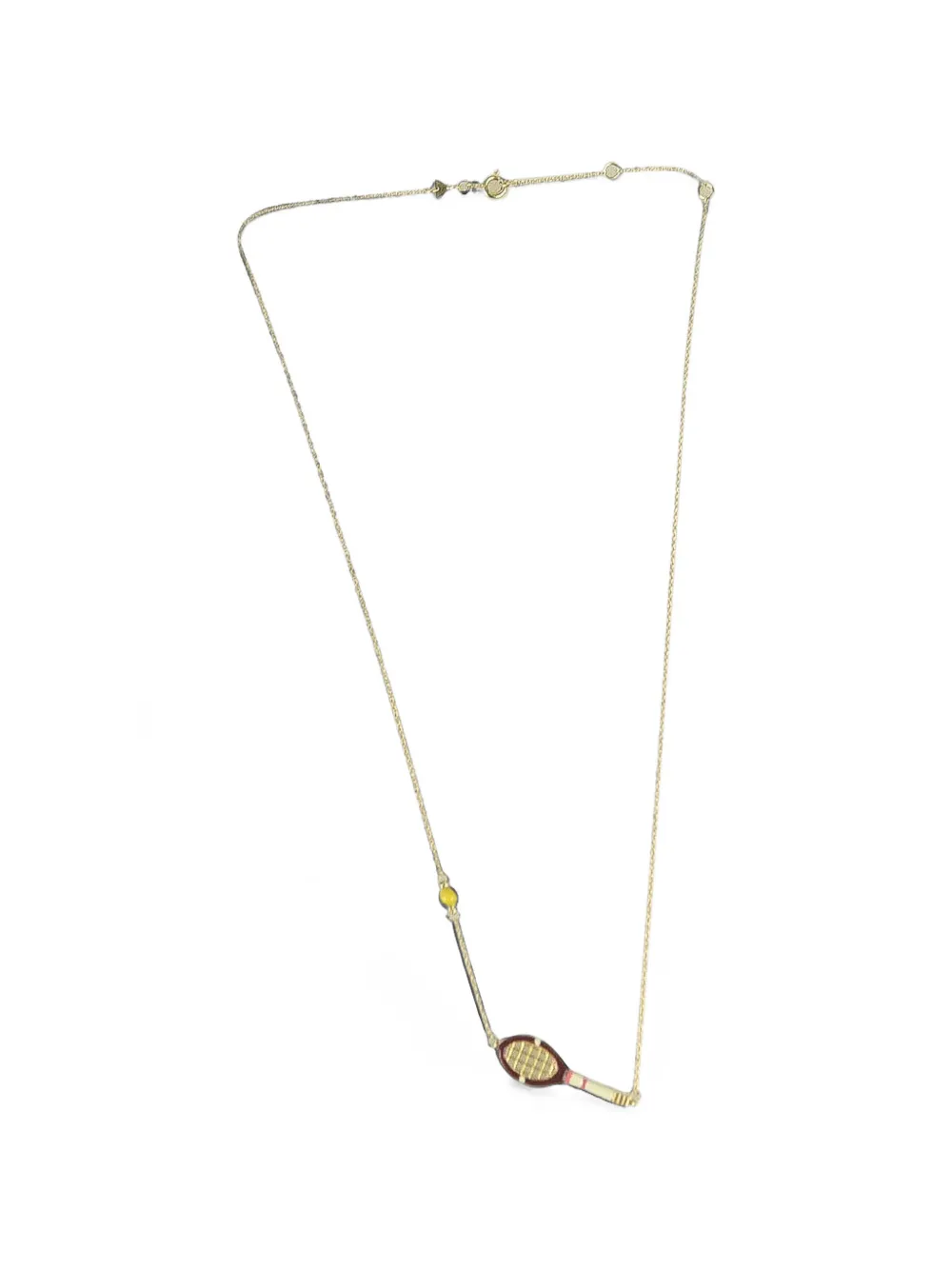 Aliita Tennis Pelota necklace - Gold