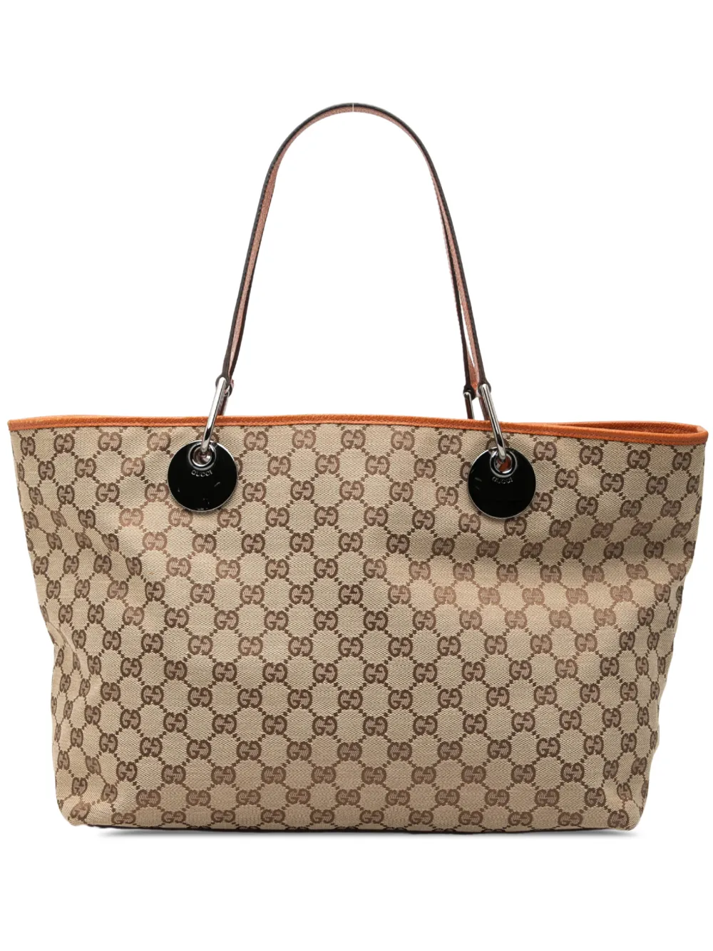 Gucci Pre-Owned 2000-2015 GG Canvas Eclipse Shopper - Nude