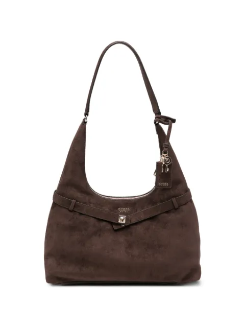 GUESS USA スエード バックル ショルダーバッグ