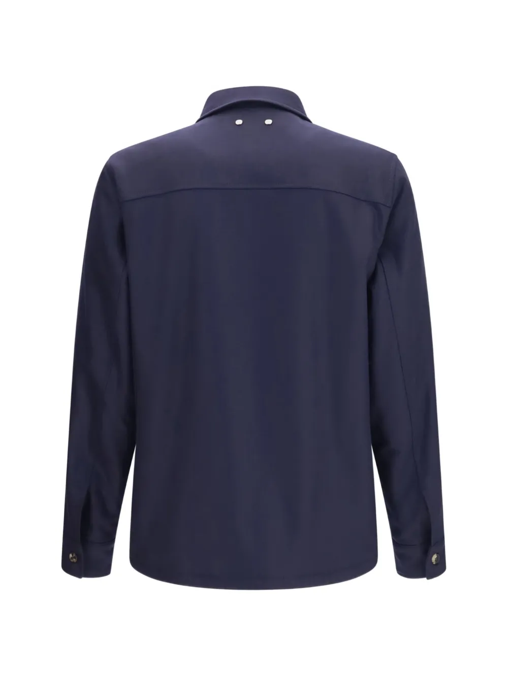 Jacob Cohën Button-up Patch-pocket Jacket in Blue, view 2