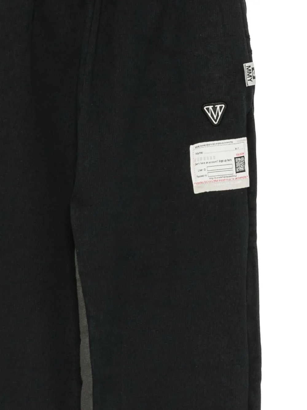 Maison MIHARA YASUHIRO Trainingsbroek Zwart