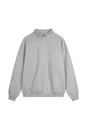 Alo Yoga Accolade quarter-zip Sweater | Grey | FARFETCH AO